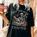 Bookish Tees Just One More Chapter Shirt, Bookworm T-Shirt, Book Lover Shirts, Reading t-shirt, Book Shirt, Librarian...