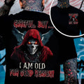 Boomer Custom Year Badass Generation T-shirt, Too Old To Fight Shirt
