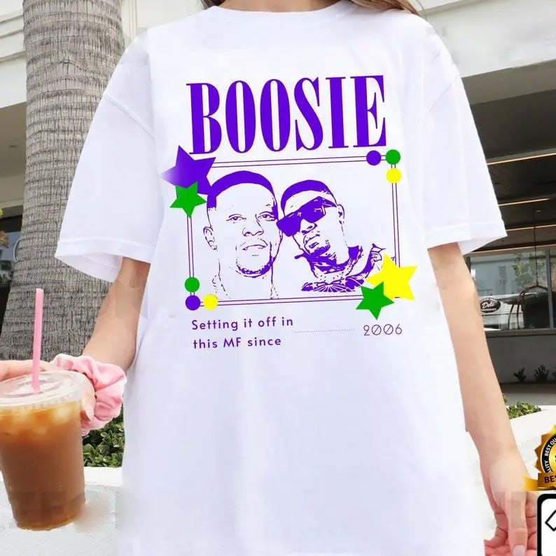 Boosie Badazz Mardi Gras Shirt, New Orleans Mardi Gras shirt, funny Mardi gras shirt, shirt for fanstyle{n002}2 Hoodie,...