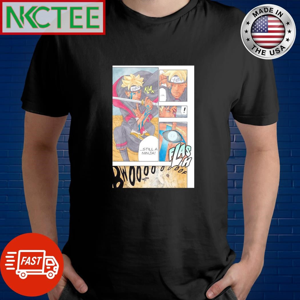 Boruto two blue vortex comic shirt