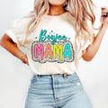 Boujee Mama T-Shirt, Dalmatian Dots T-Shirt, Bright Doodle, Trendy Mom T-Shirt, Mama Shirt Hoodie, Sweatshirt | PureTeeCo.com