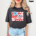 Boujee USA Cherries Comfort Colors T-Shirt 'NLB' Top Womenswear Hoodie, Sweatshirt | PureTeeCo.com