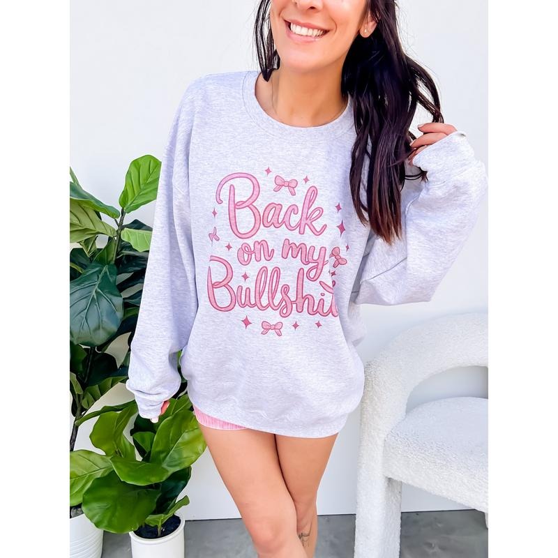Bows Back On My Graphic Top T-Shirts, Hoodie, Sweatshirt | PureTeeCo.com