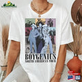 Boygenius Retro Shirt, The Record Indie Rock Music Tour Graphic Tee Hoodie, Sweatshirt | PureTeeCo.com