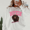 Boykin Mom Club Sweatshirt ~ Sweatshirt Unisex Apparel Relaxed Fit Printed in the USA Clothing Womenswear Casual and...