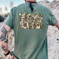 Boys Camo Mallard Deer Tee, Hunting Shirt, Outdoor Graphic T-Shirt, Short Sleeve Style Hoodie, Sweatshirt | PureTeeCo.com