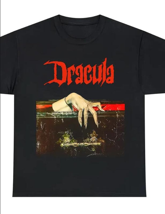 Bram Stoker's Dracula T-Shirt, Vintage Horror Movie Graphic Tee, Classic Gothic Horror Apparel, Retro Film Design Shirt, emo scene clothes