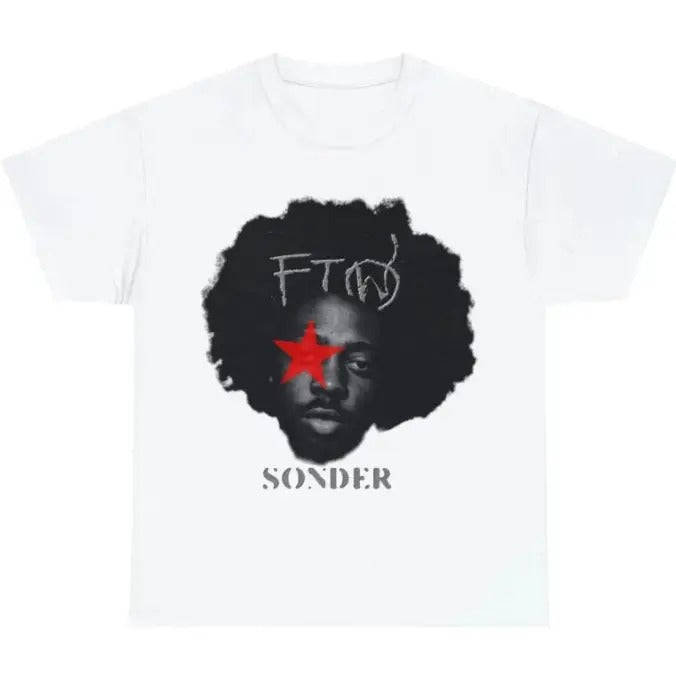 Brent Red Fayaiz Star Graphic Tee Gift For Fans Rap Music Hoodie, Sweatshirt | PureTeeCo.com