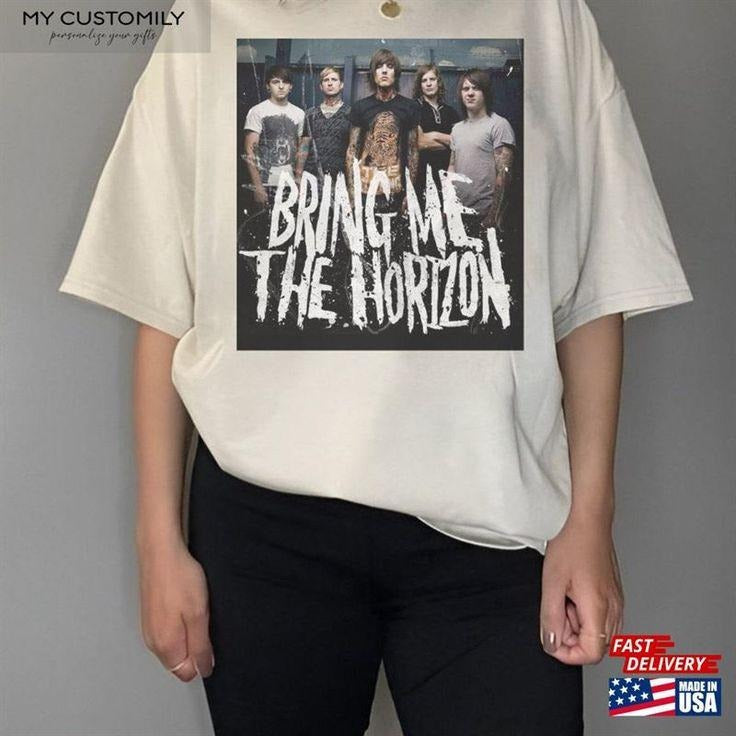 Bring Me The Horizon Band Shirt Vintage Album Lyric Merch Tee Classic Hoodie, Sweatshirt | PureTeeCo.com