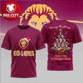 Brisbane Lions Festive Season Christmas 2025 Two Sided Shirt