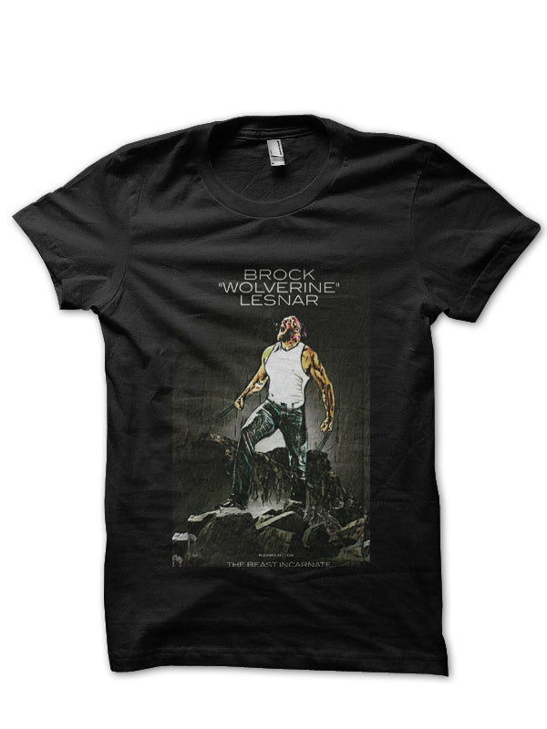 Brock Wolverine Lesnar T-Shirt Hoodie, Sweatshirt | PureTeeCo.com
