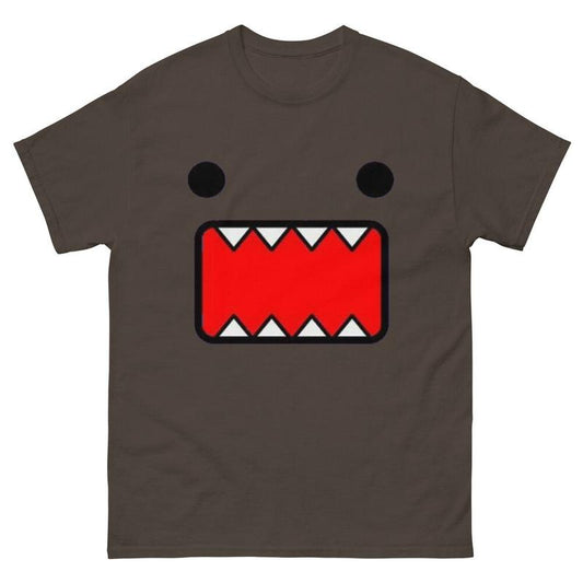 Brown Domo Kun t shirt affliction grunge y2k scene emo hot topic punk tapout