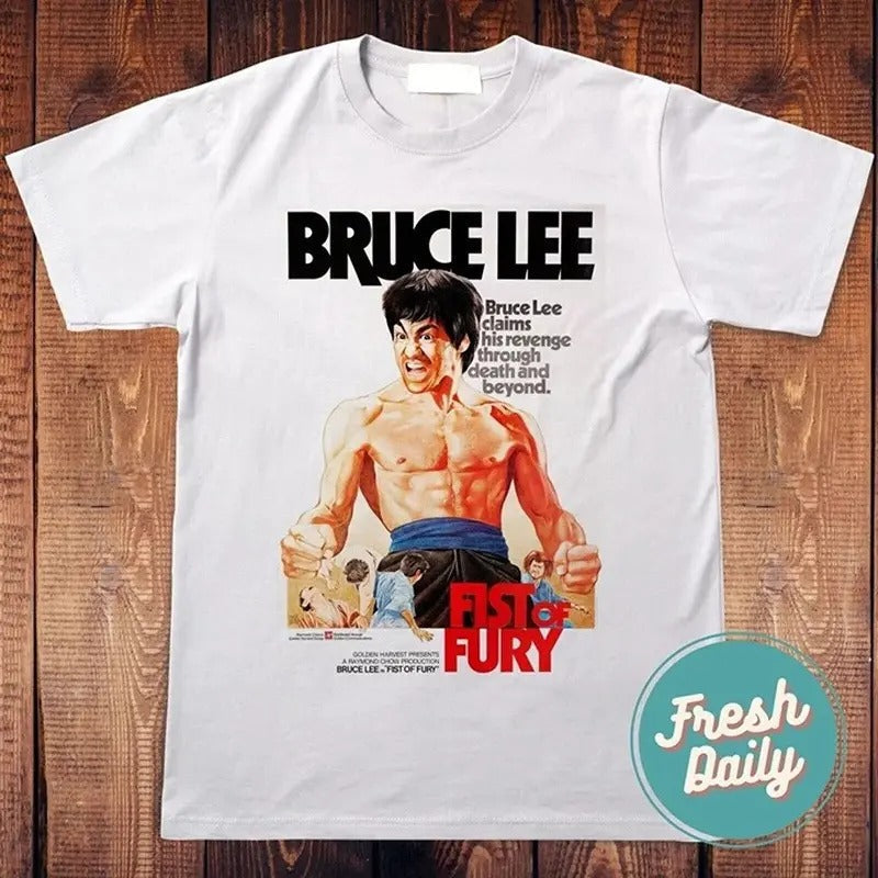 Bruce Lee T Shirt Movie Tee Hoodie, Sweatshirt | PureTeeCo.com