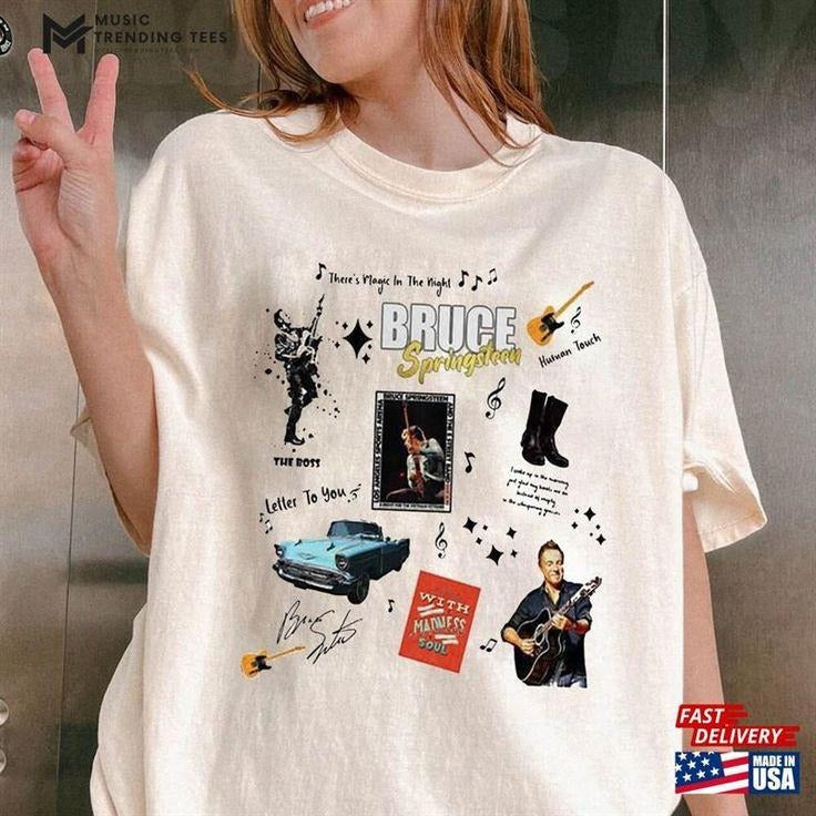 Bruce Springsteen And The E Street Band World Tour 2023 Shirt Hoodie, Sweatshirt | PureTeeCo.com