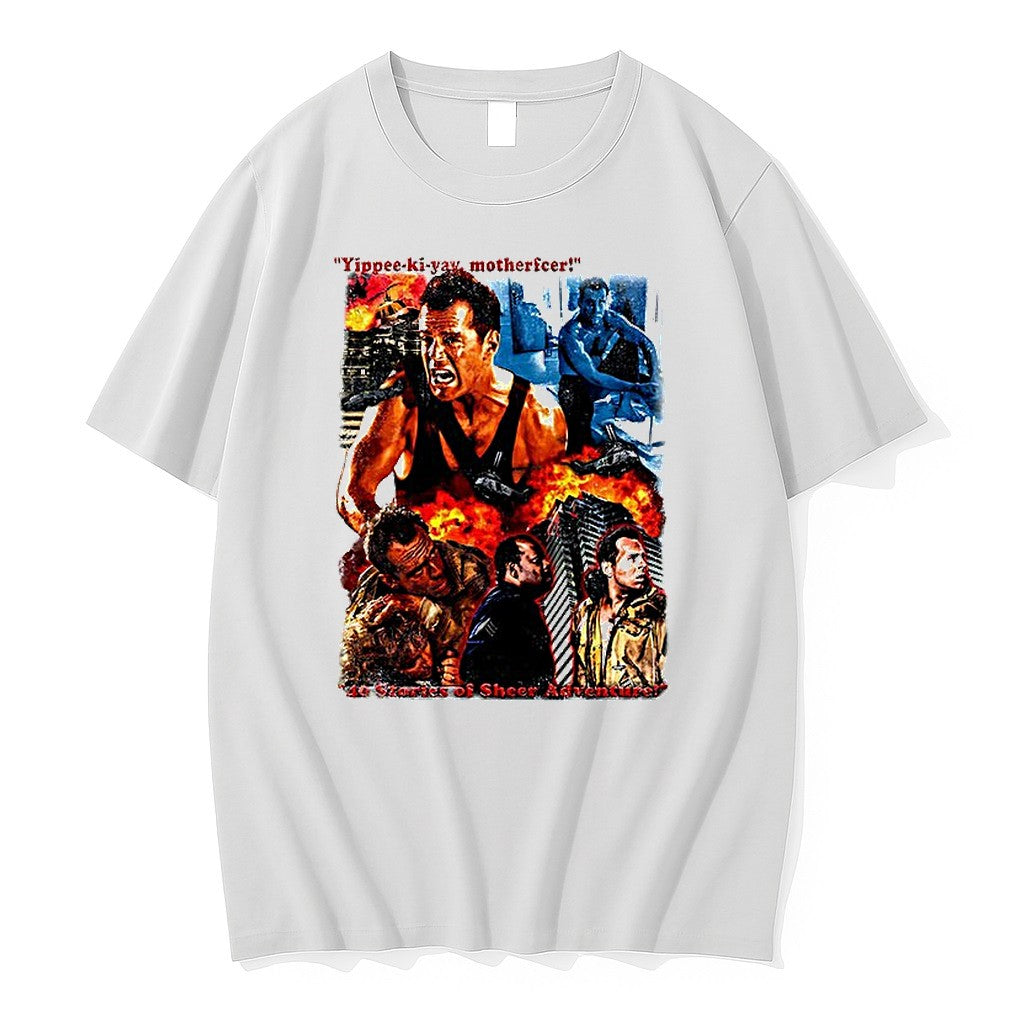 Bruce Willis Die Hard 40 Years Of Sheer Adventures Tshirts Sweater Hoodie Jpg