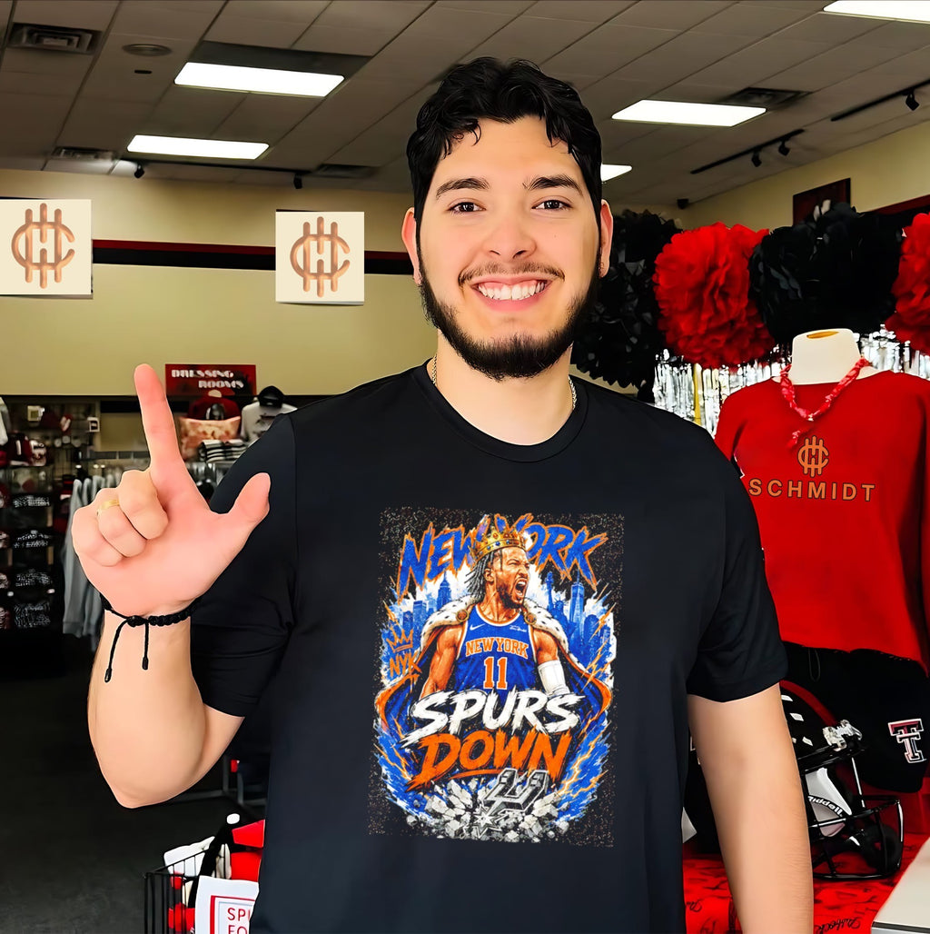 Brunson Spurs down New York Knicks 2026 World Champions shirt