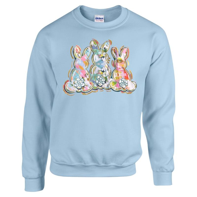 Brushstroke Peter Cottontail Sweatshirt T-Shirts, Hoodie | PureTeeCo.com