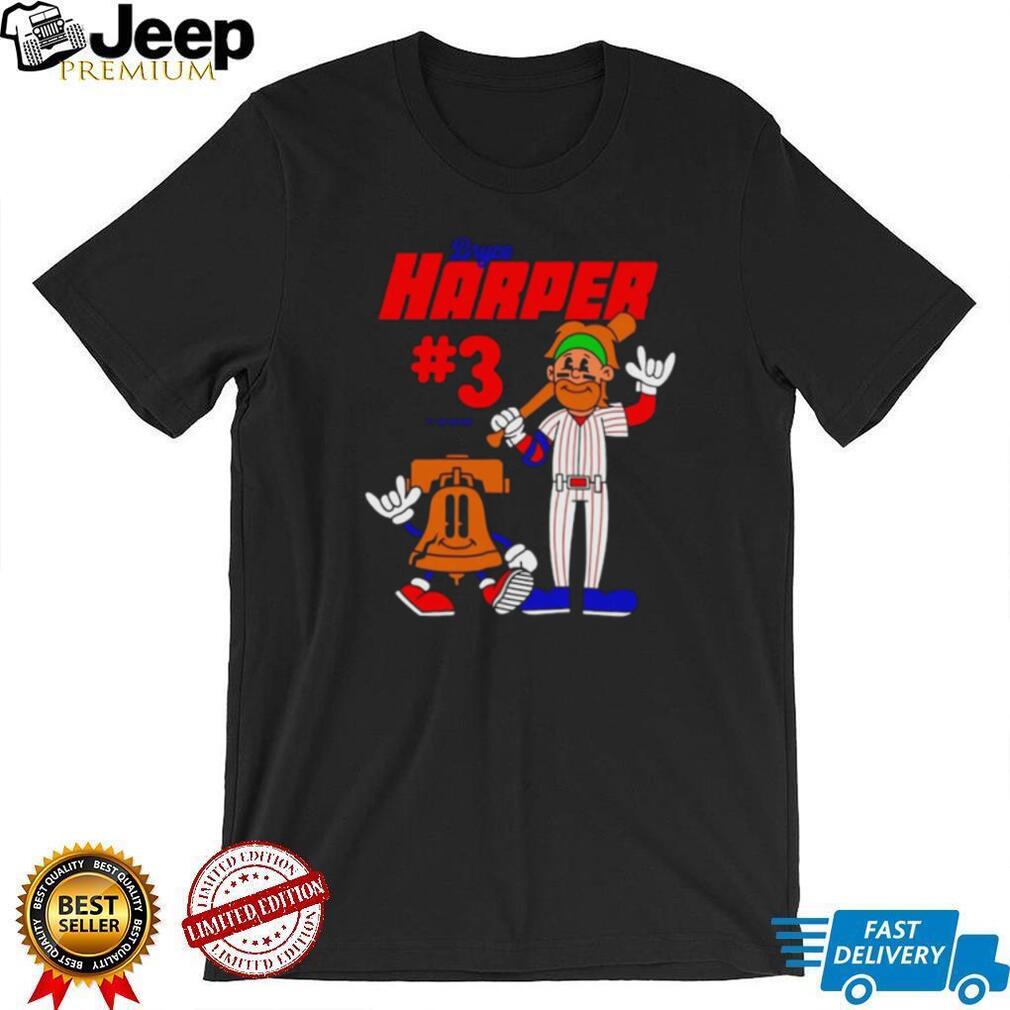 Bryce Harper Philadelphia Phillies Animated Players signature shirt