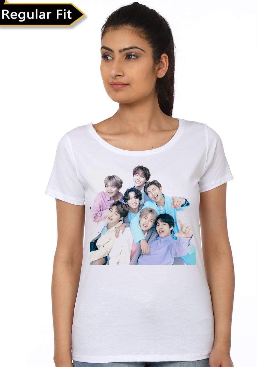 Bts Girls T-Shirt Hoodie, Sweatshirt | PureTeeCo.com