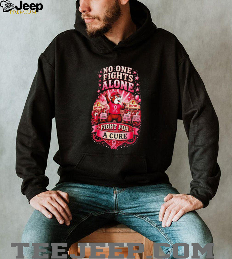 Buc ee’s No One Fights Alone Fight for a Cure Beaver shirt