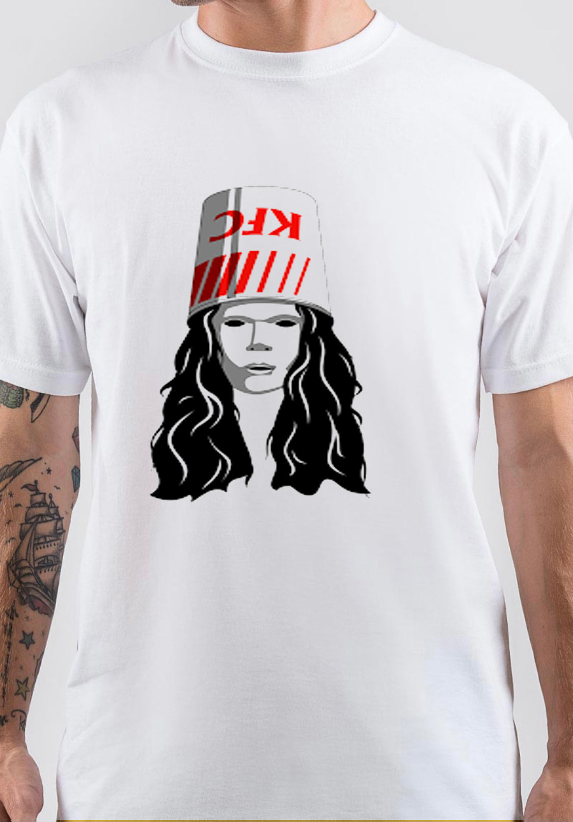 Buckethead Art T-Shirt Style004 Hoodie, Sweatshirt | PureTeeCo.com