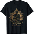 Buddha Mandala Buddhist Mindfulness Buddhism Spiritual T-Shirt Made in USA Hoodie, Sweatshirt | PureTeeCo.com