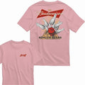 Budweiser Bowling Ghost Strike Beer Unisex T-shirt  Menswear Top Cotton 2 Side Tee Sweatshirt Hoodie | PureTeeCo.com
