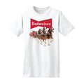 Budweiser Holiday Clydesdale T-Shirt Hoodie, Sweatshirt | PureTeeCo.com
