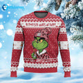 Budweiser Makes Me Happy Ugly Sweater