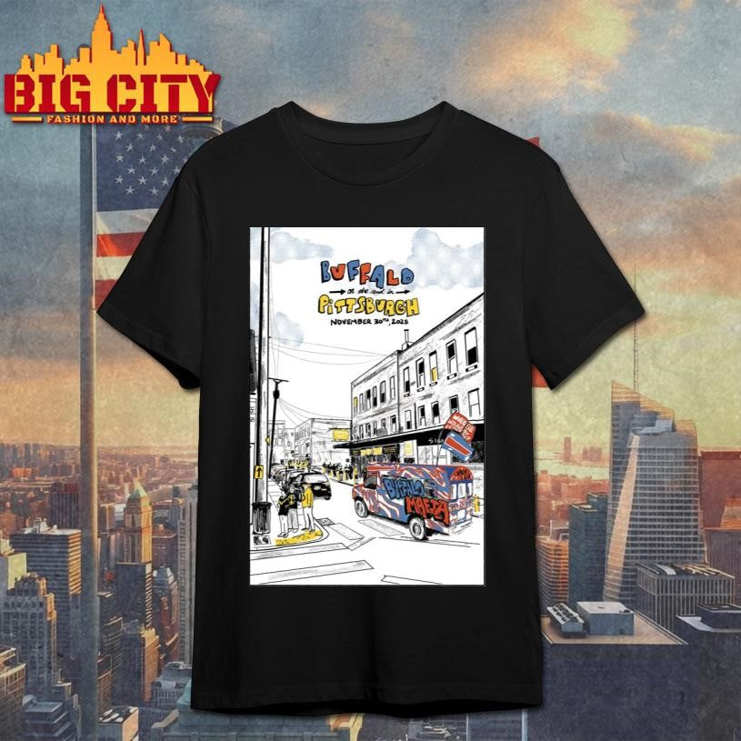 Buffalo x Steelers Merch Pittsburgh PA Nov 30 2025 Poster