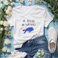Buffalop Bills drawing 18 beers no waters shirt