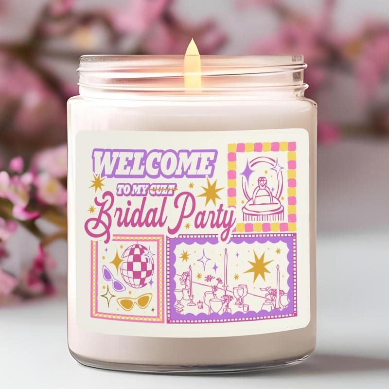 Bulk Bridesmaid Proposal Candle, Welcome to My Bridal Party Candle, Funny Bridesmaid Proposal Gift Ideas, Bachelorette...