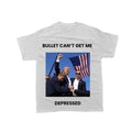 Bullet Can't Get Me Depressed T-Shirt - Unisex Style Tee - 100% Cotton - Menswear, T-shirt Hoodie, Sweatshirt | PureTeeCo.com