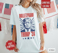 Bulletproof Trump Shirt, Funny Election 2024 Tshirt,  Trump For President Tee Hoodie, Sweatshirt | PureTeeCo.com