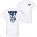 Busch Latte Bad Day To Be a Can White Front and Back Print T-Shirt Hoodie, Sweatshirt | PureTeeCo.com