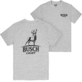 Busch Light Deer Grey Colorway Front and Back Print T-Shirt Hoodie, Sweatshirt | PureTeeCo.com
