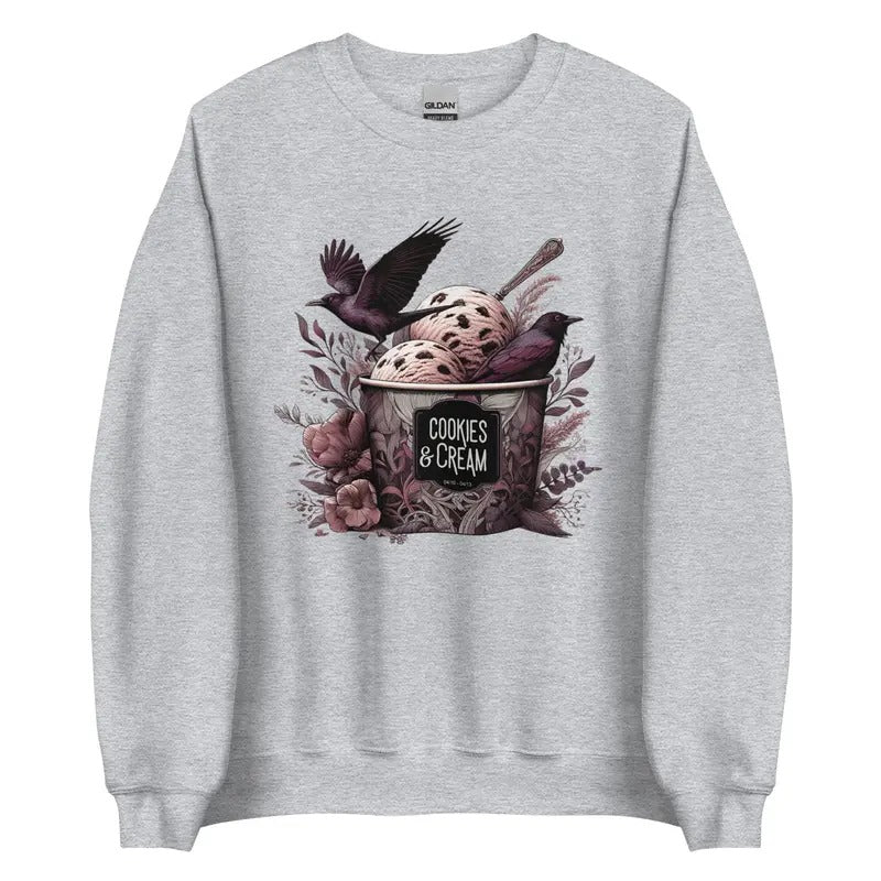 Butcher & Blackbird | Cookies and cream ice cream milked  Unisex Sweatshirt T-Shirts, Hoodie | PureTeeCo.com