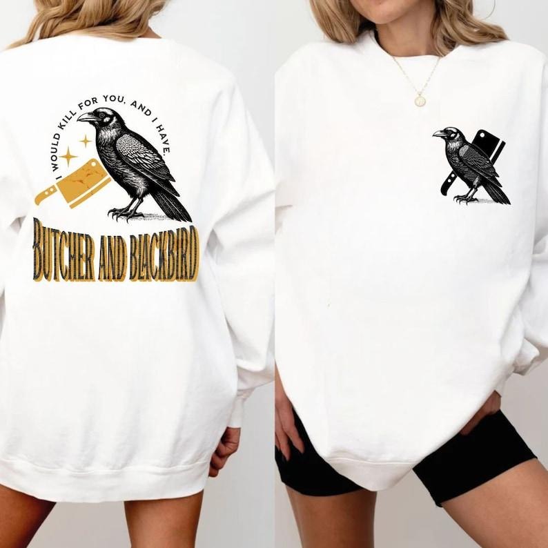 Butcher and Blackbird Smut Shirt STFUATTDLAGG Dark Romance Morally Grey Romantasy Bookish things Booktok Merch Light...