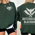 Butcher and Blackbird Sweatshirt, Dark Romance Hoodie, Booktrovert Bookish Merch, Dark Academia Shirt, Enemies To Lovers,...