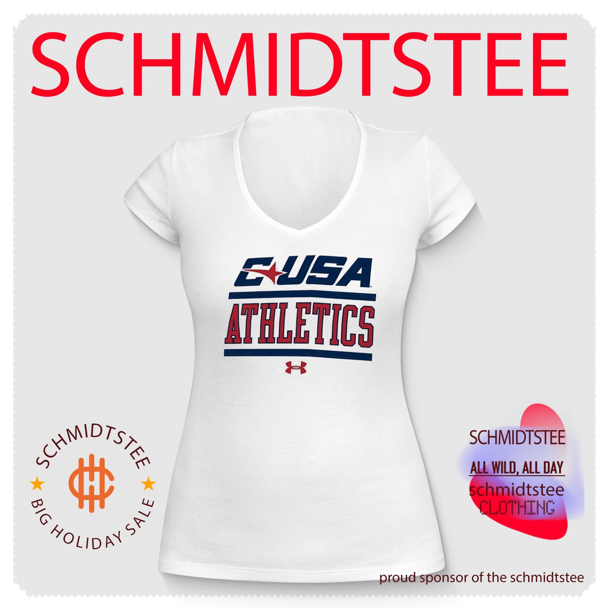 C – USA Athletics shirt