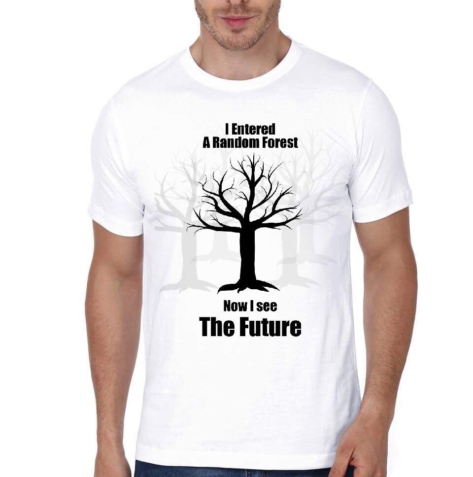 I Enter A Random Forest Now I See Future T-Shirts, Hoodie, Sweatshirt | PureTeeCo.com