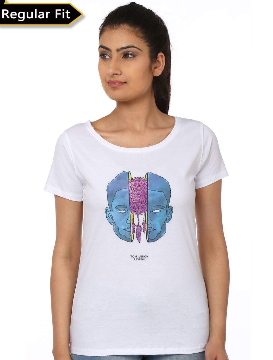 Tom Misch White Girls T-Shirt Hoodie, Sweatshirt | PureTeeCo.com