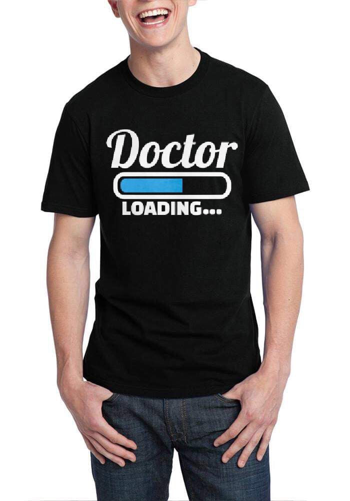 Doctor Loading Black T-Shirt Hoodie, Sweatshirt | PureTeeCo.com