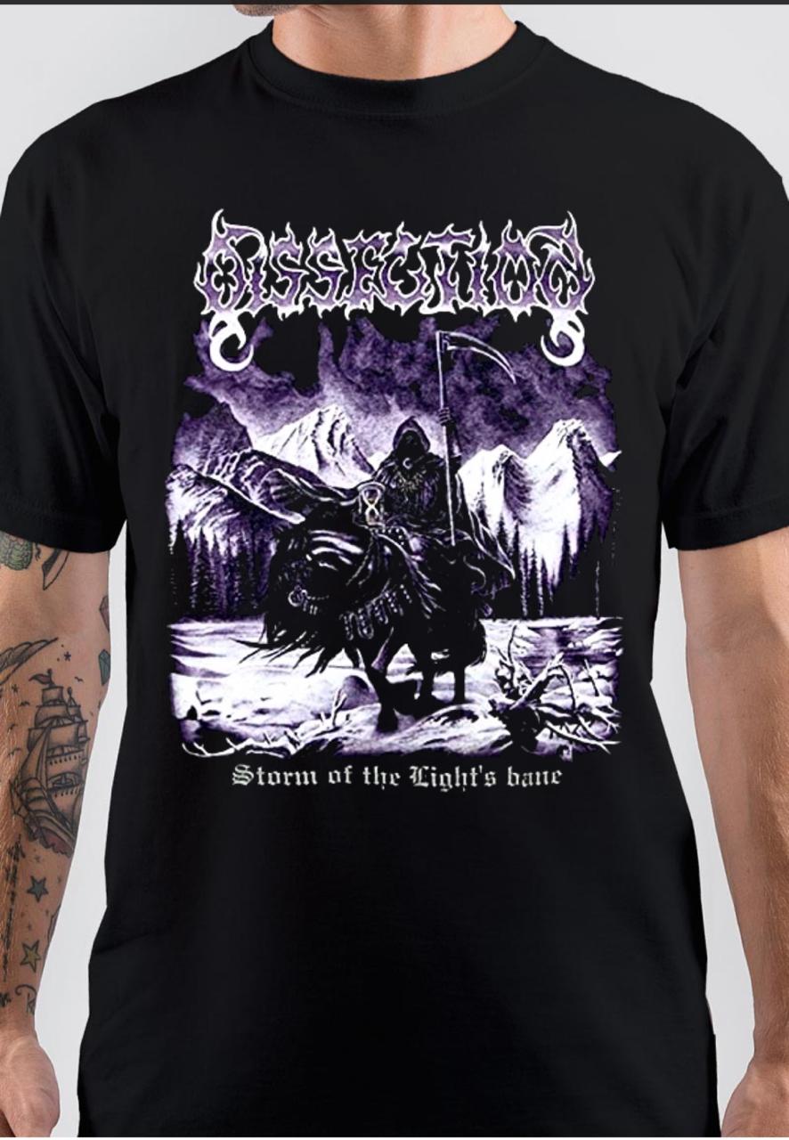 Dissection Band Metal Of Death T-Shirt Hoodie, Sweatshirt | PureTeeCo.com