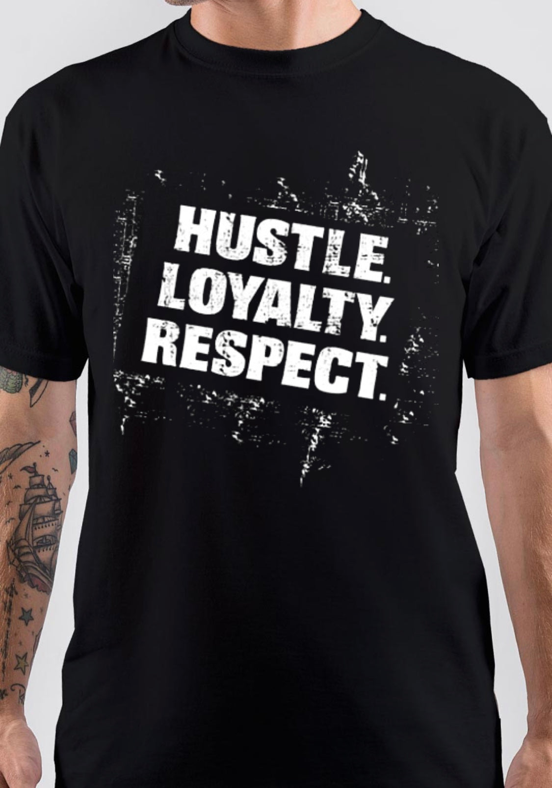 Hustle Loyalty Respect T-Shirt Hoodie, Sweatshirt | PureTeeCo.com