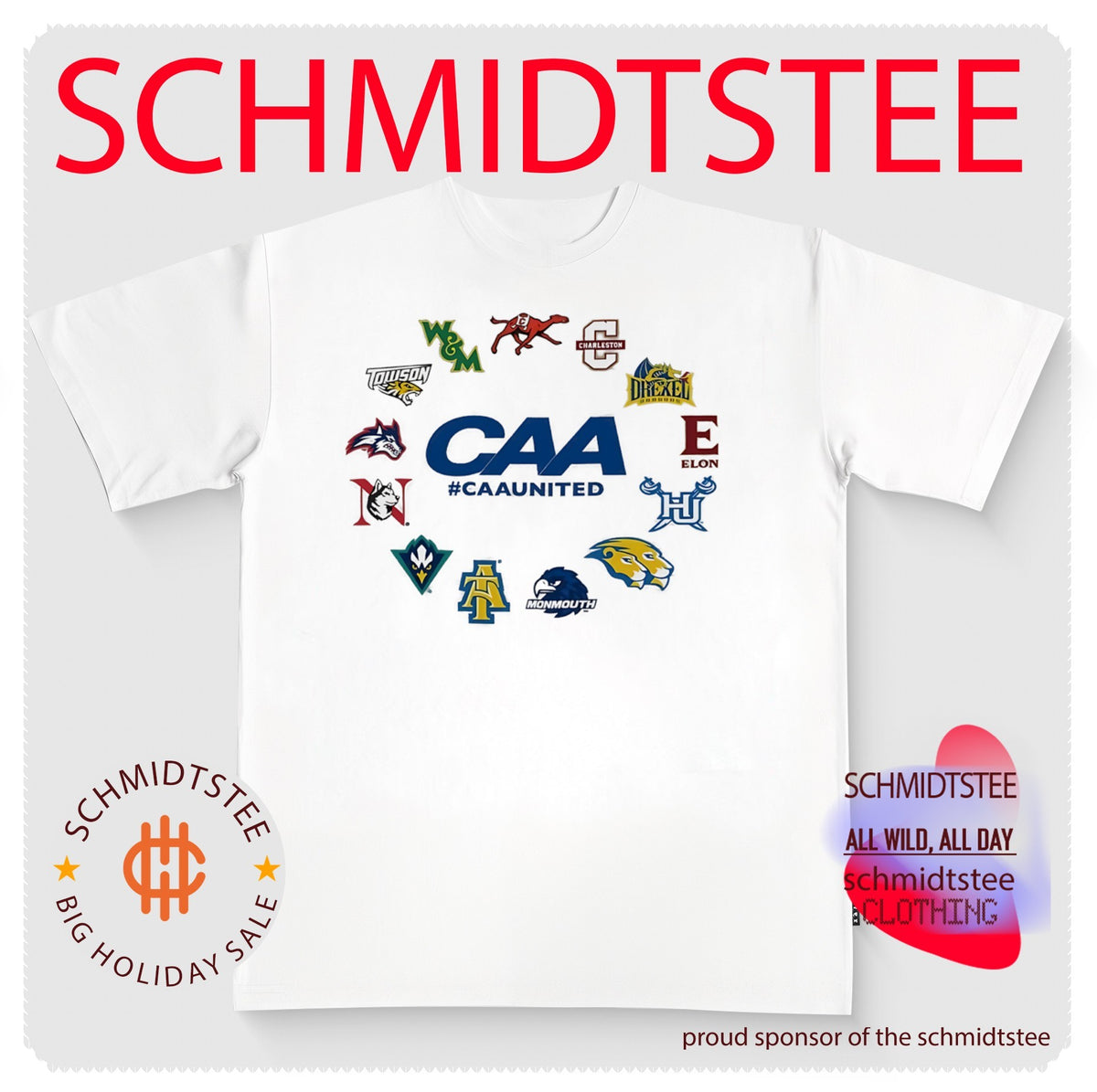 CAA all team Oxford logo shirt