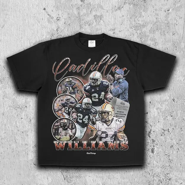 CADILLAC WILLIAMS Tee | Vintage Tee | Men's Graphic T-Shirt | Gift For Fan Hoodie, Sweatshirt | PureTeeCo.com