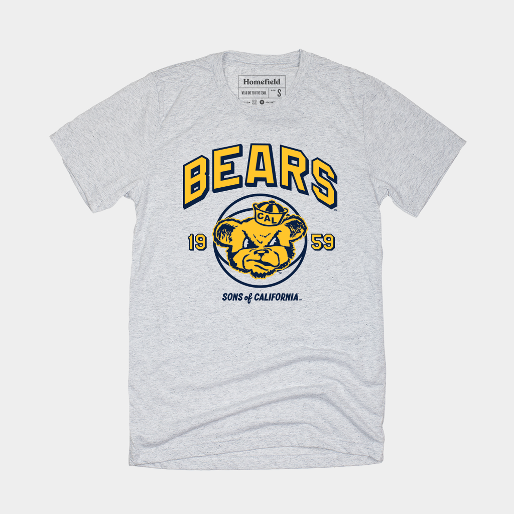 Vintage Cal Bears 1959 National Champs Tee Hoodie, Sweatshirt | PureTeeCo.com