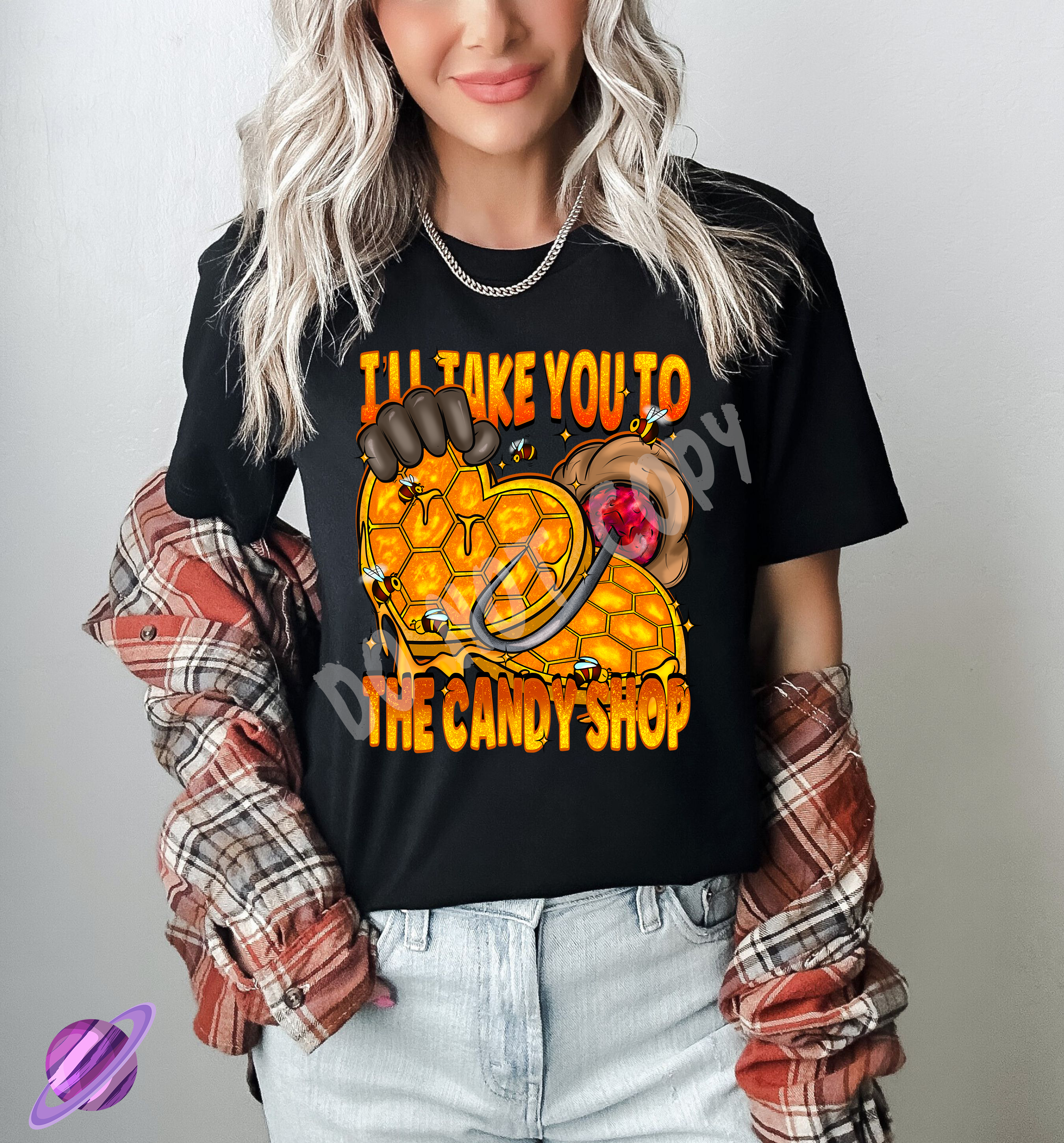 CANDY SHOP TEE Hoodie, Sweatshirt | PureTeeCo.com (Image 1)