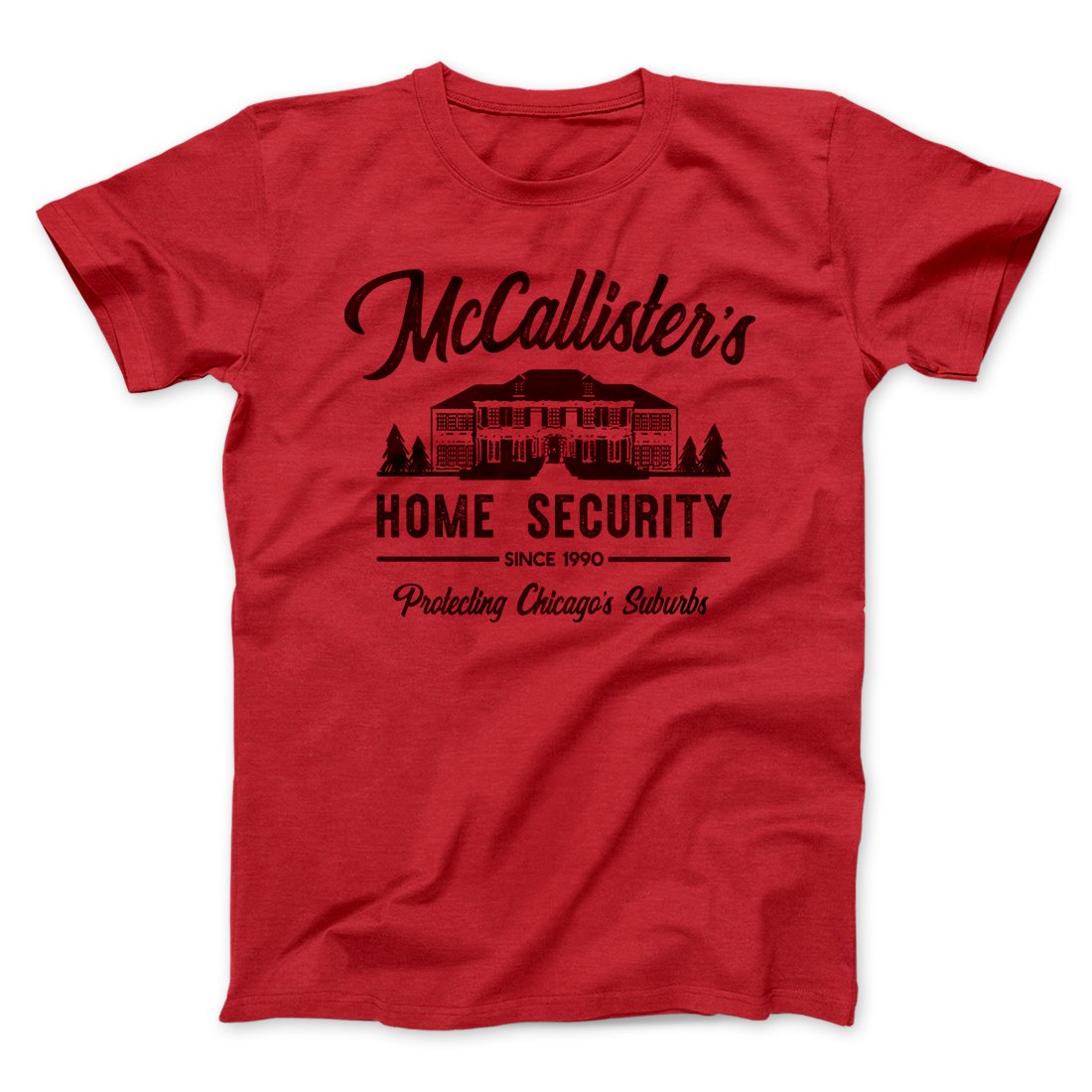 McCallister's Home Security Funny Movie Men/Unisex T-Shirt Hoodie, Sweatshirt | PureTeeCo.com (Image 1)
